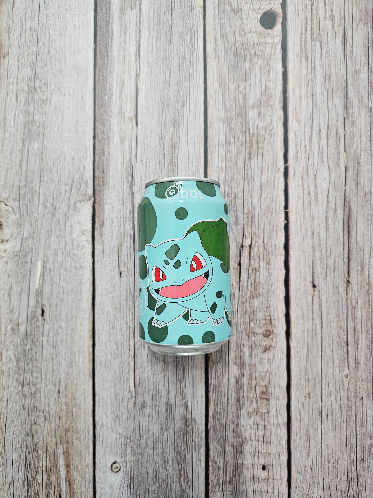 Qdol Pokemon Bulbasaur Sparkling Drink - Grape [China]