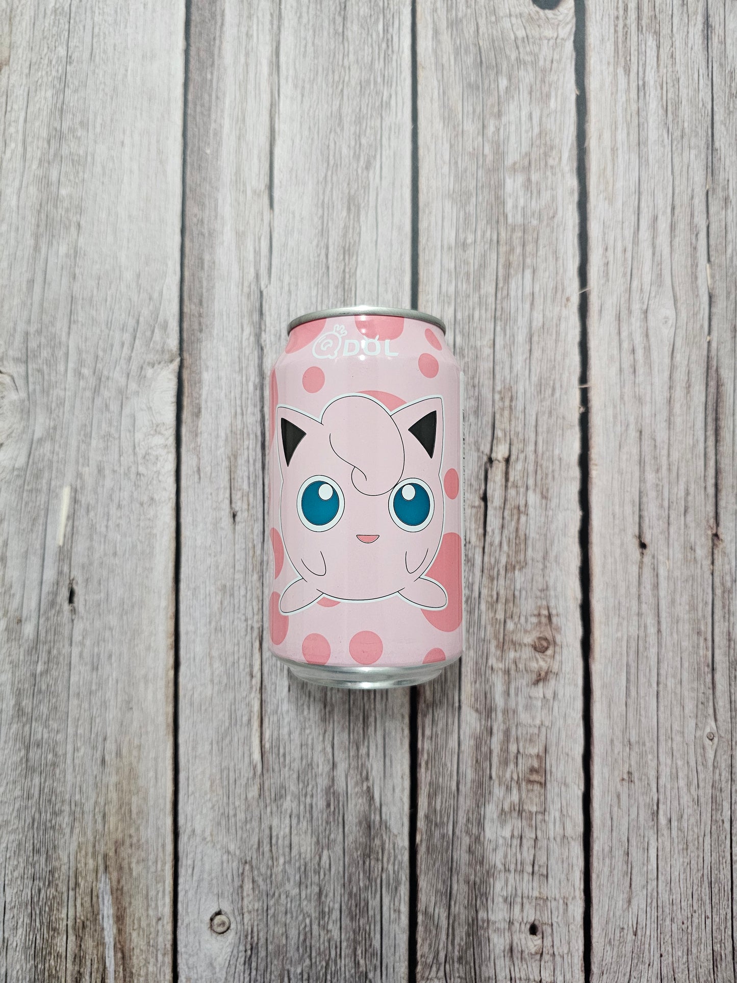 Qdol Pokemon Jigglypuff Sparkling Drink - Peach [China]