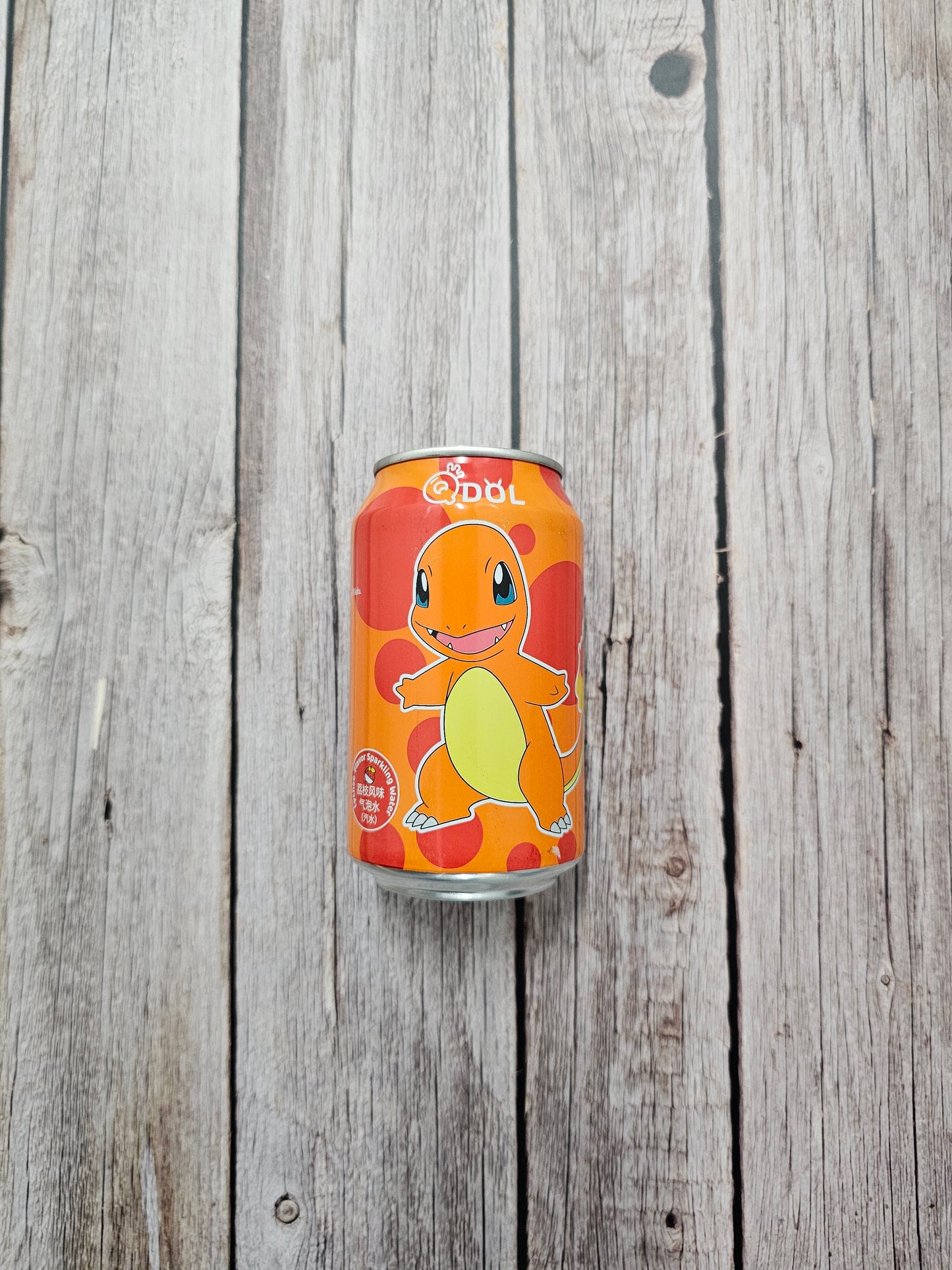 Qdol Pokemon Charmander Sparkling Drink - Lychee [China]