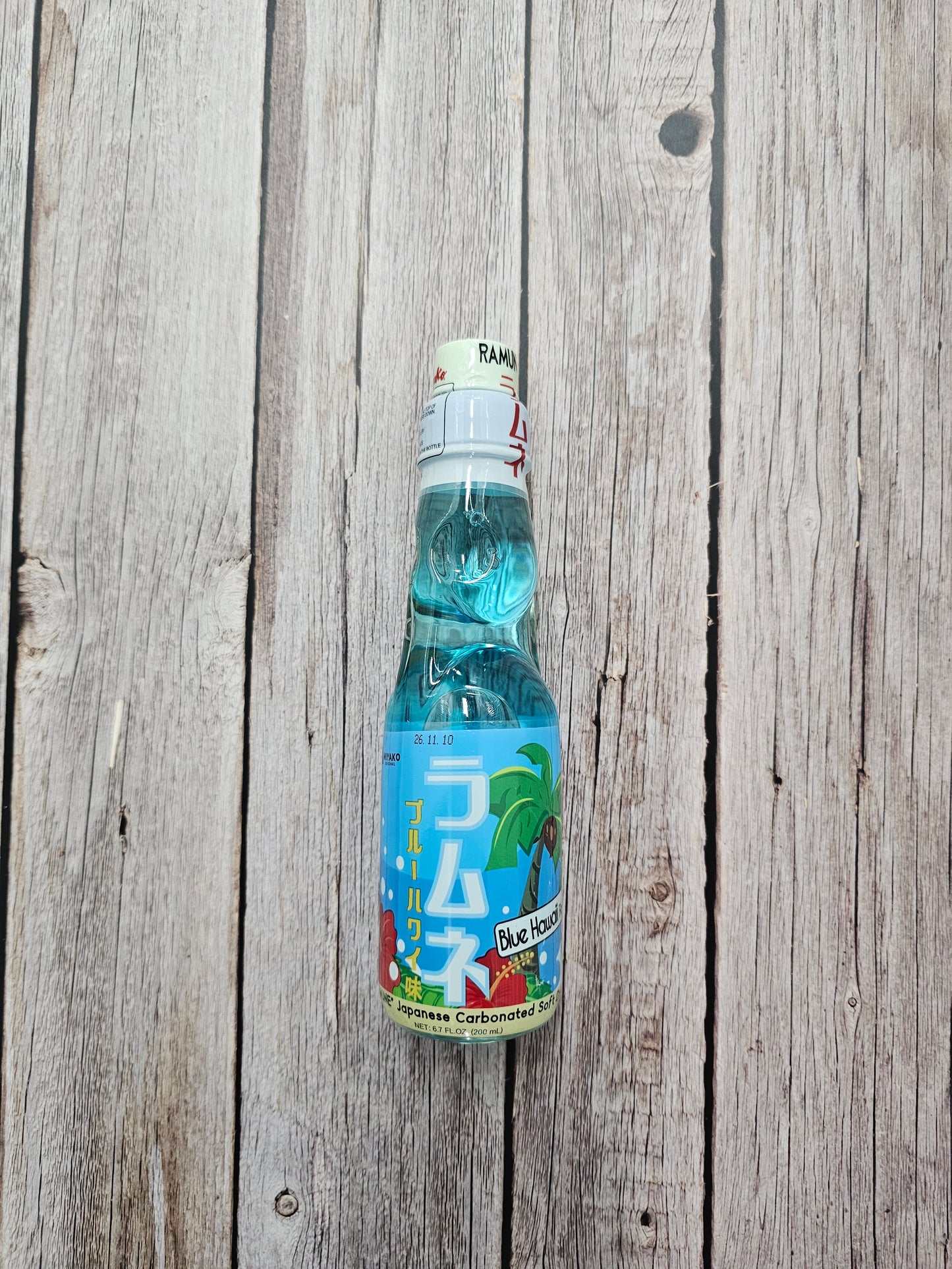 Ramune Soda - Blue Hawaii Flavor [Japan]