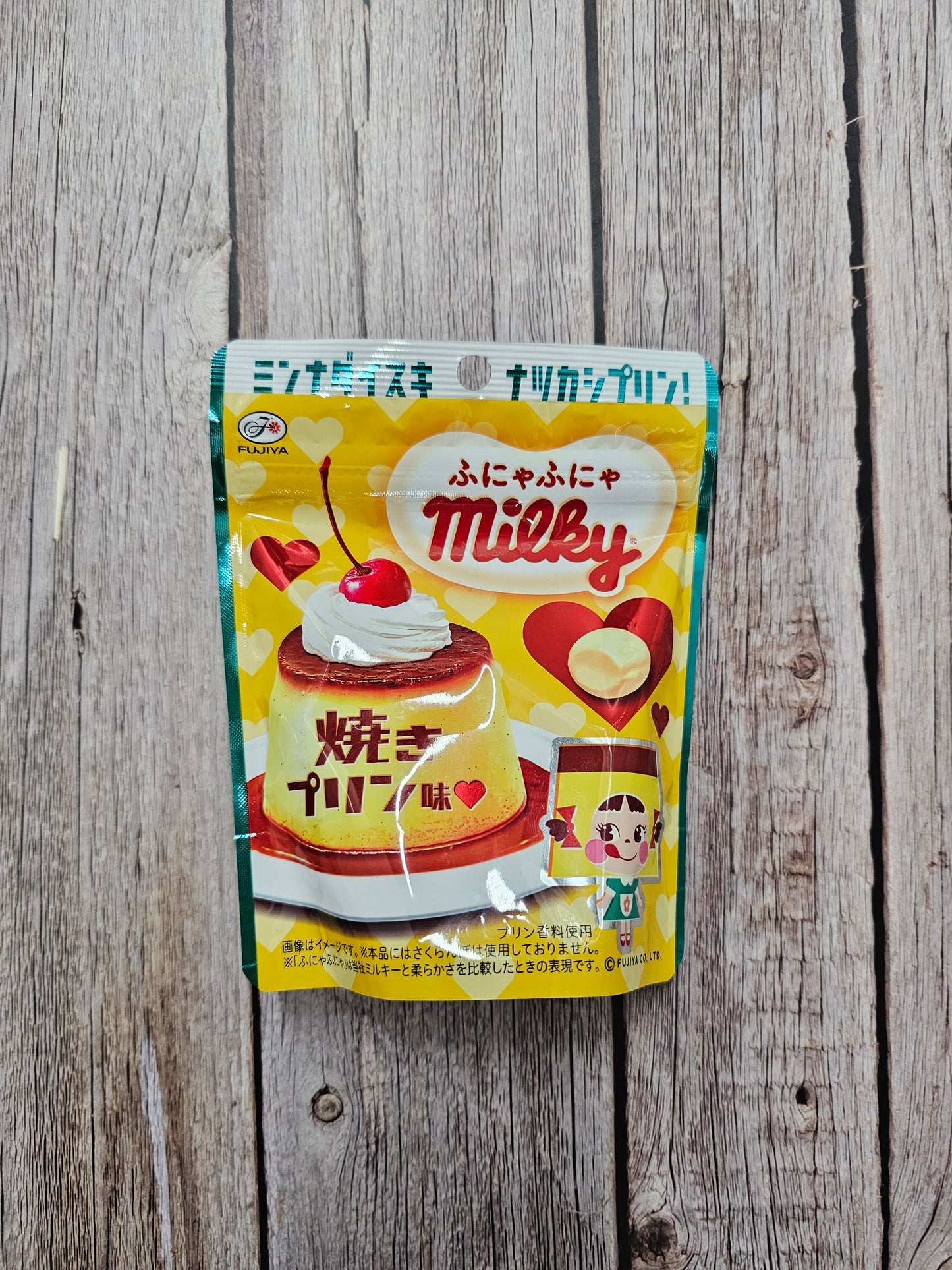 Fujiya Milky Grilled Pudding Flavor Candy [Japan]