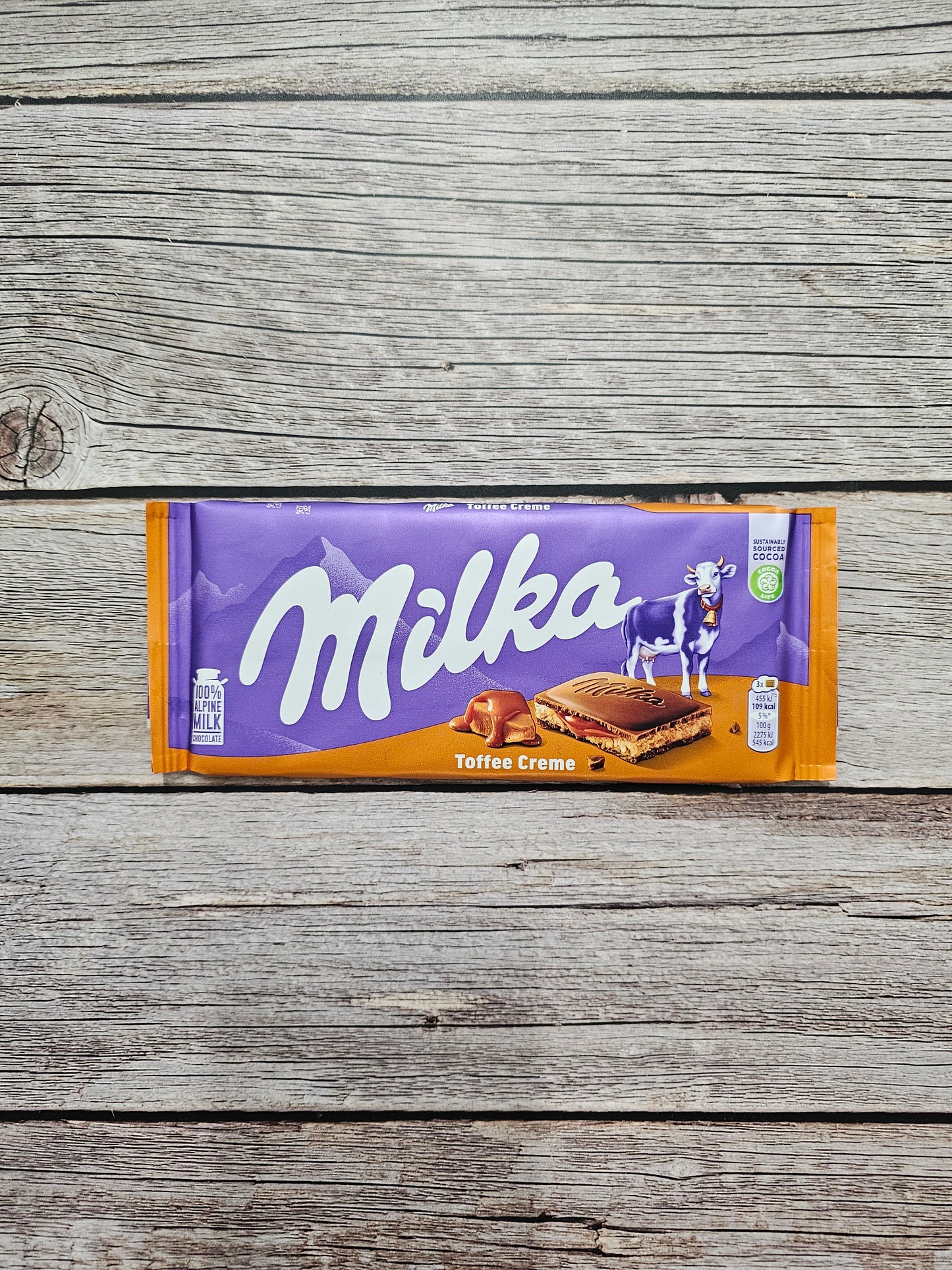 Milka Chocolate Bar - Toffee Cream [Germany]