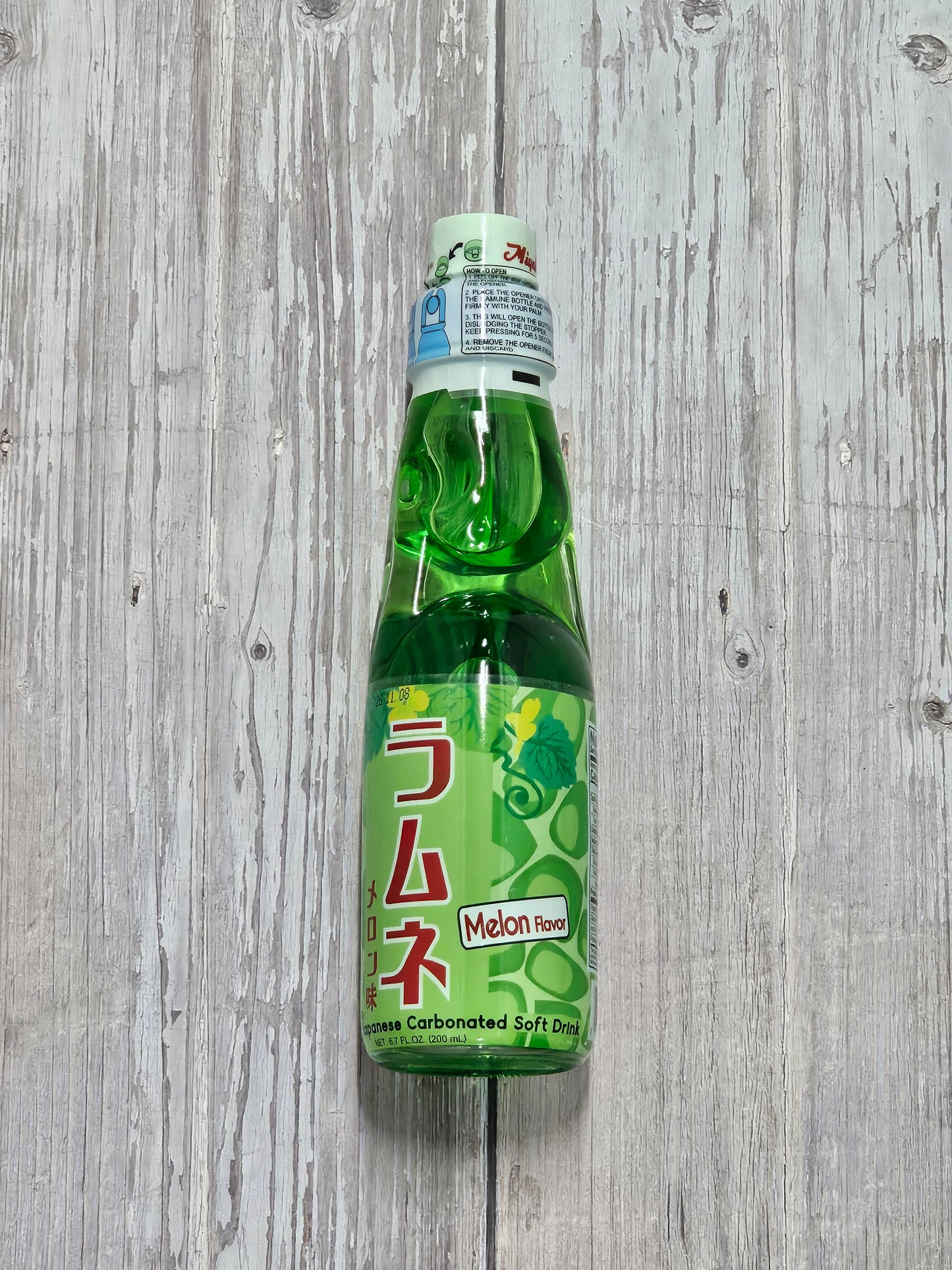 Ramune Soda Japanese Drink - Classic Melon [Japan]