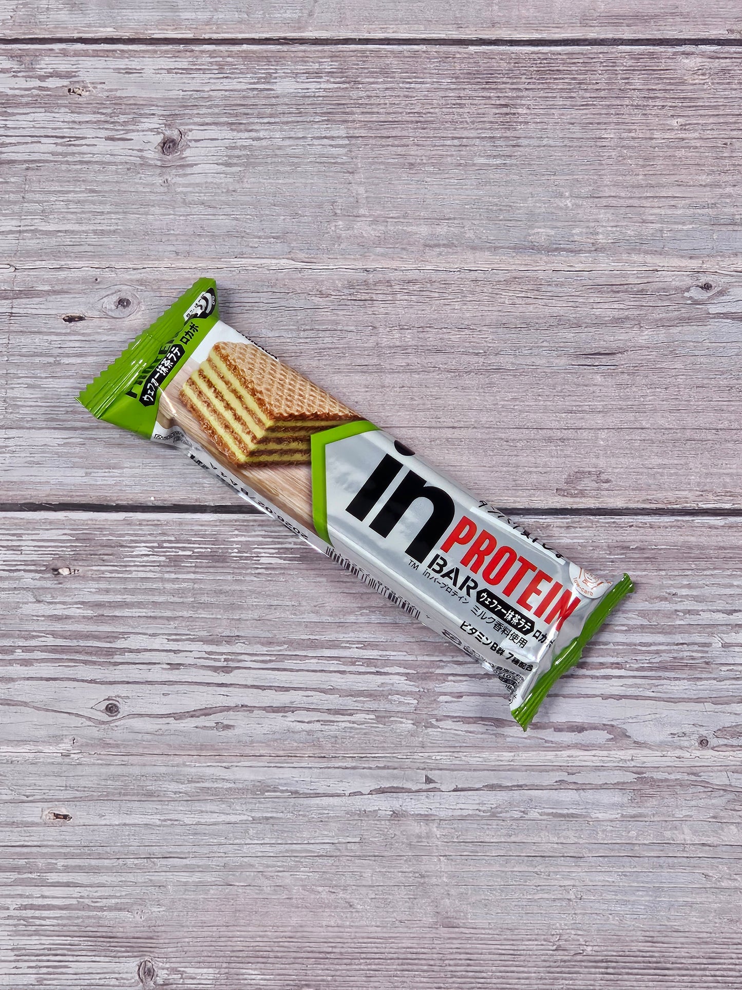 In Bar Protein Wafer Bar, Matcha Latte Flavor [Japan]