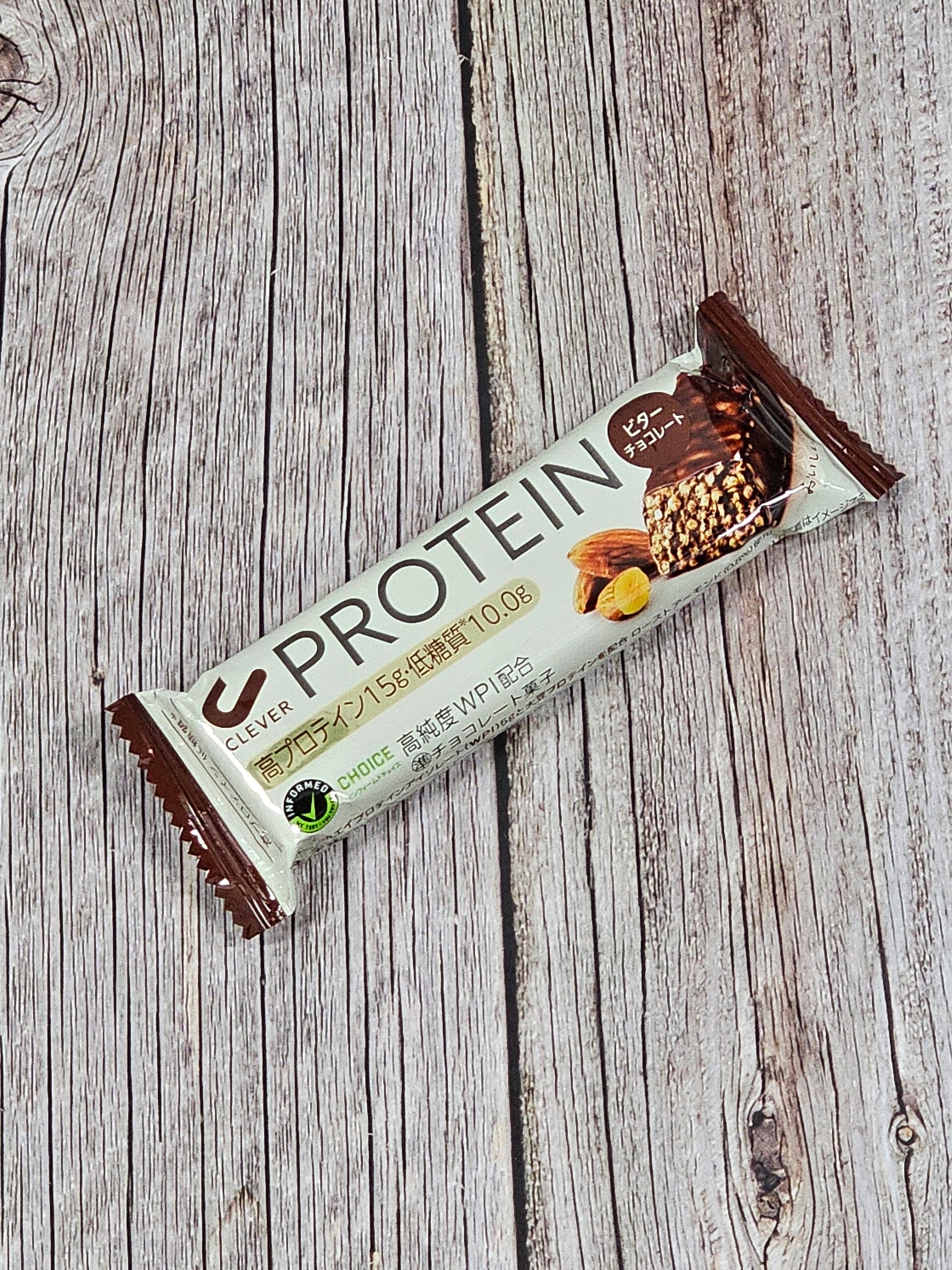 Nature Lab Clever Protein Bar, Bitter Chocolate Flavor [Japan]