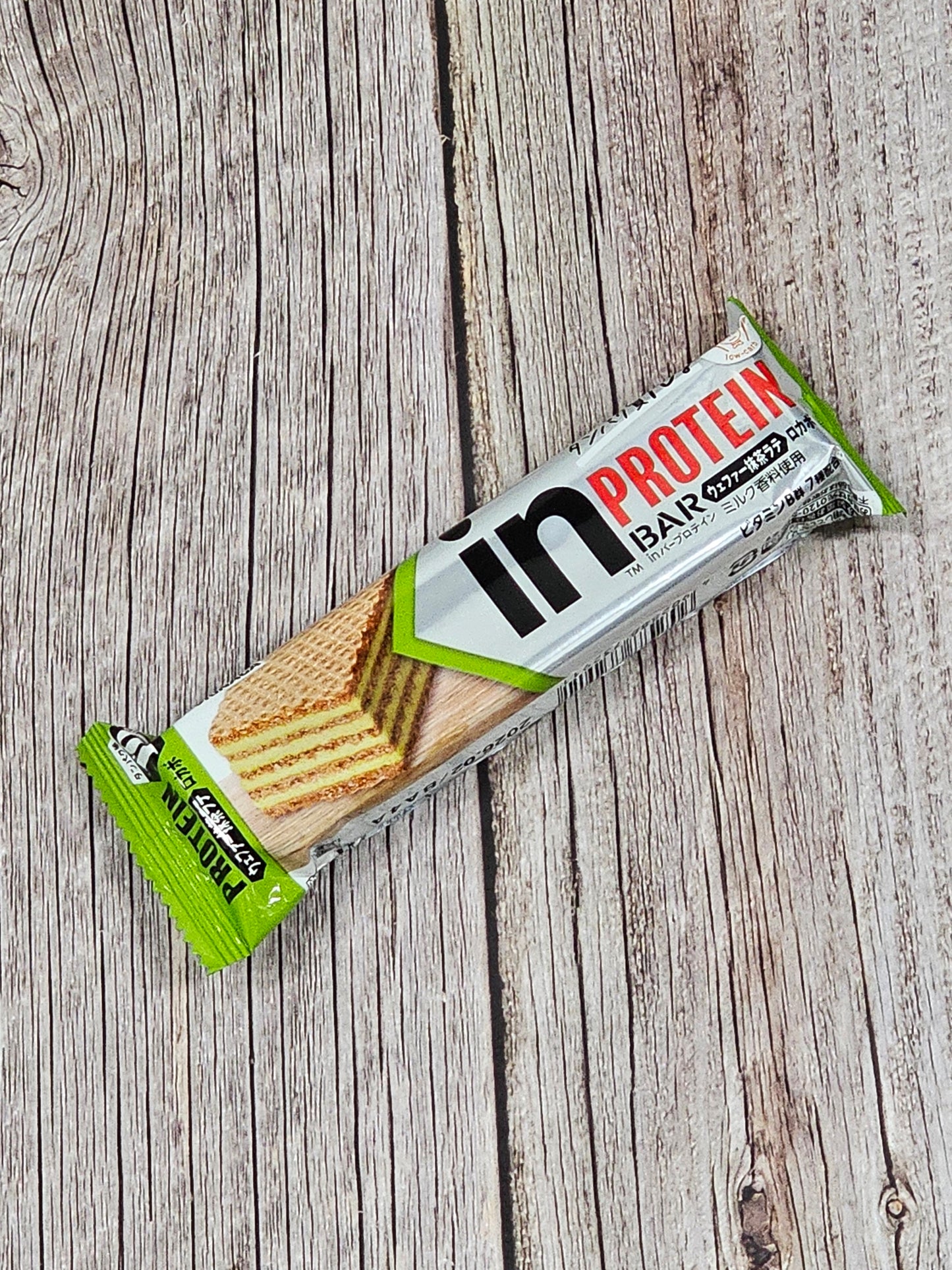 In Bar Protein Wafer Bar, Matcha Latte Flavor [Japan]