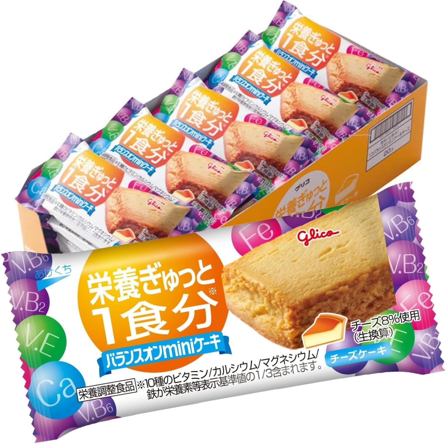 Ezaki Glico Balance-on Mini Cake Cheesecake Flavor [Japan]