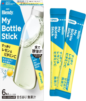 AGF Blendy "My Bottle Stick" Refreshing Lemon (and Vitamin C) Flavor [Japan]