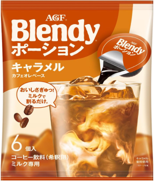 AGF Blendy Portion Concentrated Coffee, Caramel Flavor [Japan]