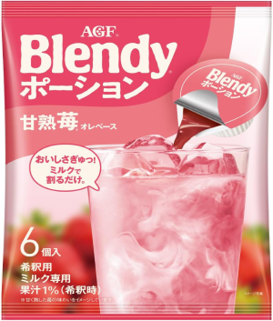 AGF Blendy Potion Sweet Mature Strawberry Ore Base [Japan]