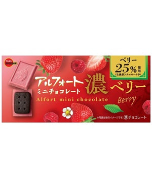Bourbon Alfort Mini Chocolate Sweet Strawberry (Berry) Flavor [Japan]