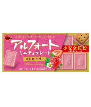 Bourbon Alfort Mini Chocolate Strawberry Flavor [Japan]