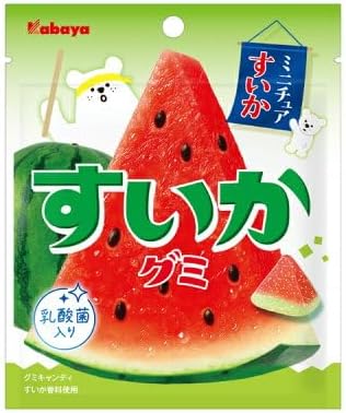 Kabaya Foods Watermelon Gummy [Japan]