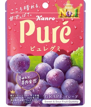 Kanro Pure Gumi Grape Flavor [Japan]
