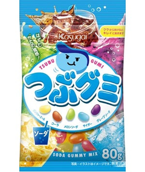 Kasugai Seika Tsubu Gummy Soda Candies [Japan]