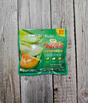 Kasugai Seika Tsuzu Gummy Premium Candy - Thick Melon [Japan]