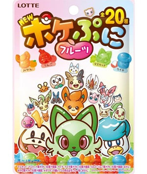 Lotte Pocket Puni (Fruit) Pokemon Gummy [Japan]