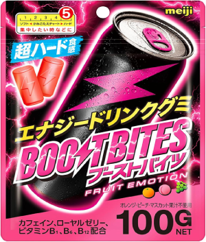 Meiji Boost Bites Fruit Emotion Energy Gummy [Japan]
