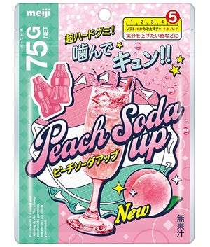 Meiji Peach Soda Flavored Up Protein & Collagen Gummy [Japan] (Copy)