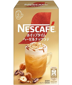Nescafe Whip Time Hazelnut Latte (6 sticks) [Japan]