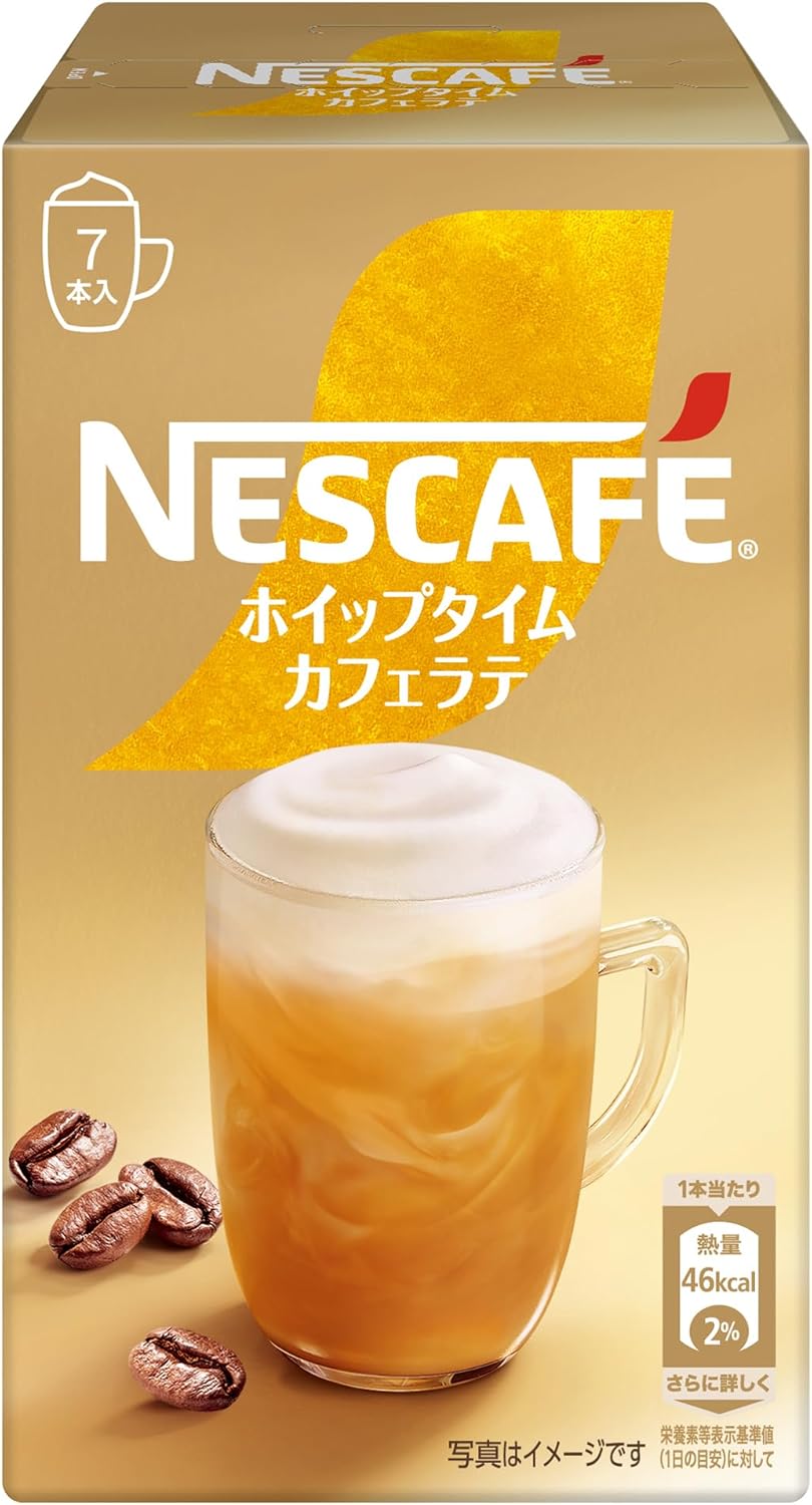 Nescafe Whip Time Cafe Latte (7 sticks) [Japan]