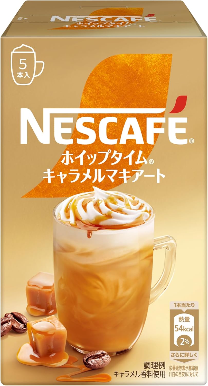 Nescafe Whip Time Caramel Macchiato (6 sticks) [Japan]