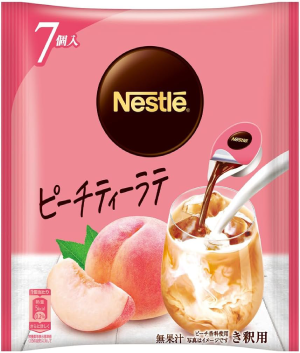 Nestle Japan Nestle Potion Peach Tea Latte (7 capsules) [Japan]