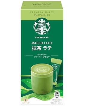Nestle Starbucks Premium Mix Matcha Latte Stick Coffee (4 sticks) [Japan]
