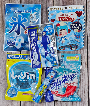6 Piece Ramune Lovers Japanese Exotic Candy Bundle