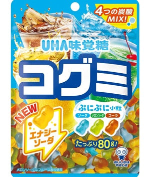 UHA Flavored Sugar Gummy, Assorted Soda Flavors [Japan]
