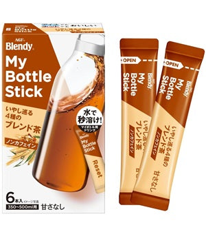 AGF Blendy My Bottle Stick, Healing 4 Types of Blended Tea Flavor [Japan]