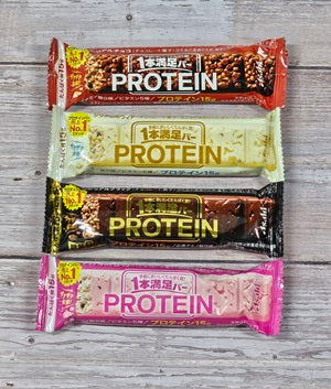 Asahi Brand Cereal Protein Bars 4 Pack [Japan]