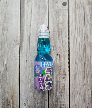 Ramune Soda Japanese Drink - Hata Blueberry [Japan]