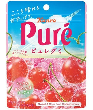 Kanro Pure Ranran Cherry Soda Flavor [Japan]