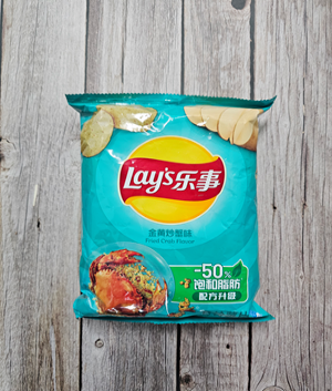 Lay's Fried Crab Chips [Taiwan]