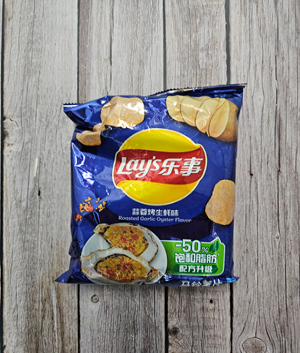 Lay's Roasted Garlic Oyster Chips [Taiwan]