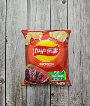 Lay's Texas Grilled BBQ Potato Chips [Taiwan]