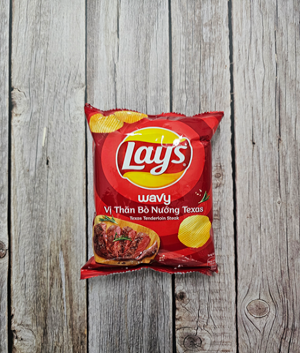 Lay's Texas Tenderloin Steak Potato Chips [Vietnam]