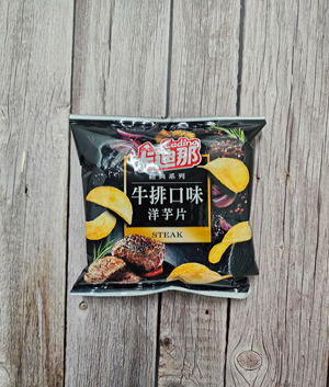 L.H. Cadina Beef Steak Chips [Taiwan]