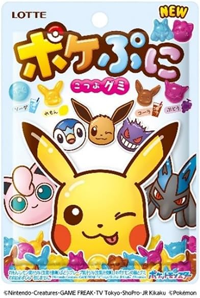 Lotte Poke Puni Pokemon Gummies [Japan Pokemon Center]