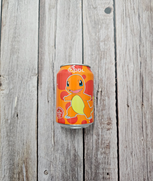 Qdol Pokemon Charmander Sparkling Drink - Lychee [China]