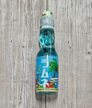 Ramune Soda - Blue Hawaii Flavor [Japan]