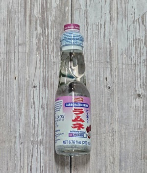 Ramune Soda Japanese Drink - Lychee (Japan)