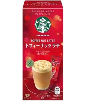 Starbucks Premium Mix Toffee Nut Latte Flavor [Japan]